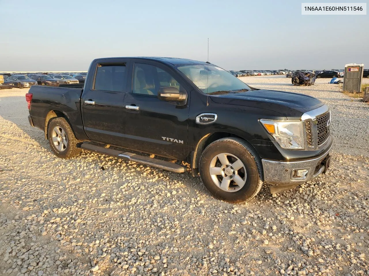 2017 Nissan Titan Sv VIN: 1N6AA1E60HN511546 Lot: 70836644