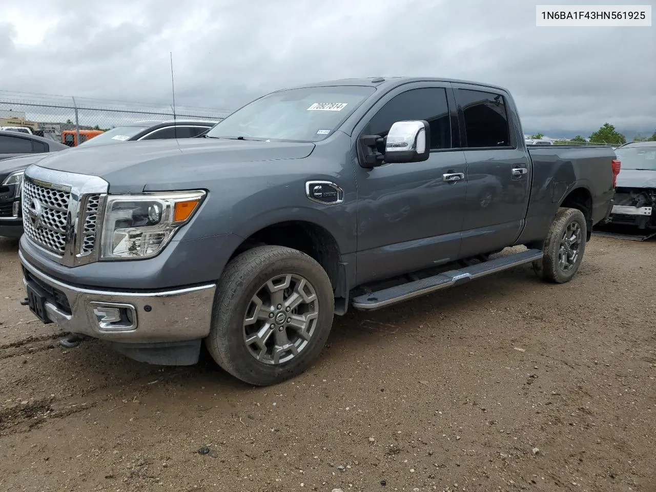 2017 Nissan Titan Xd Sl VIN: 1N6BA1F43HN561925 Lot: 70927814