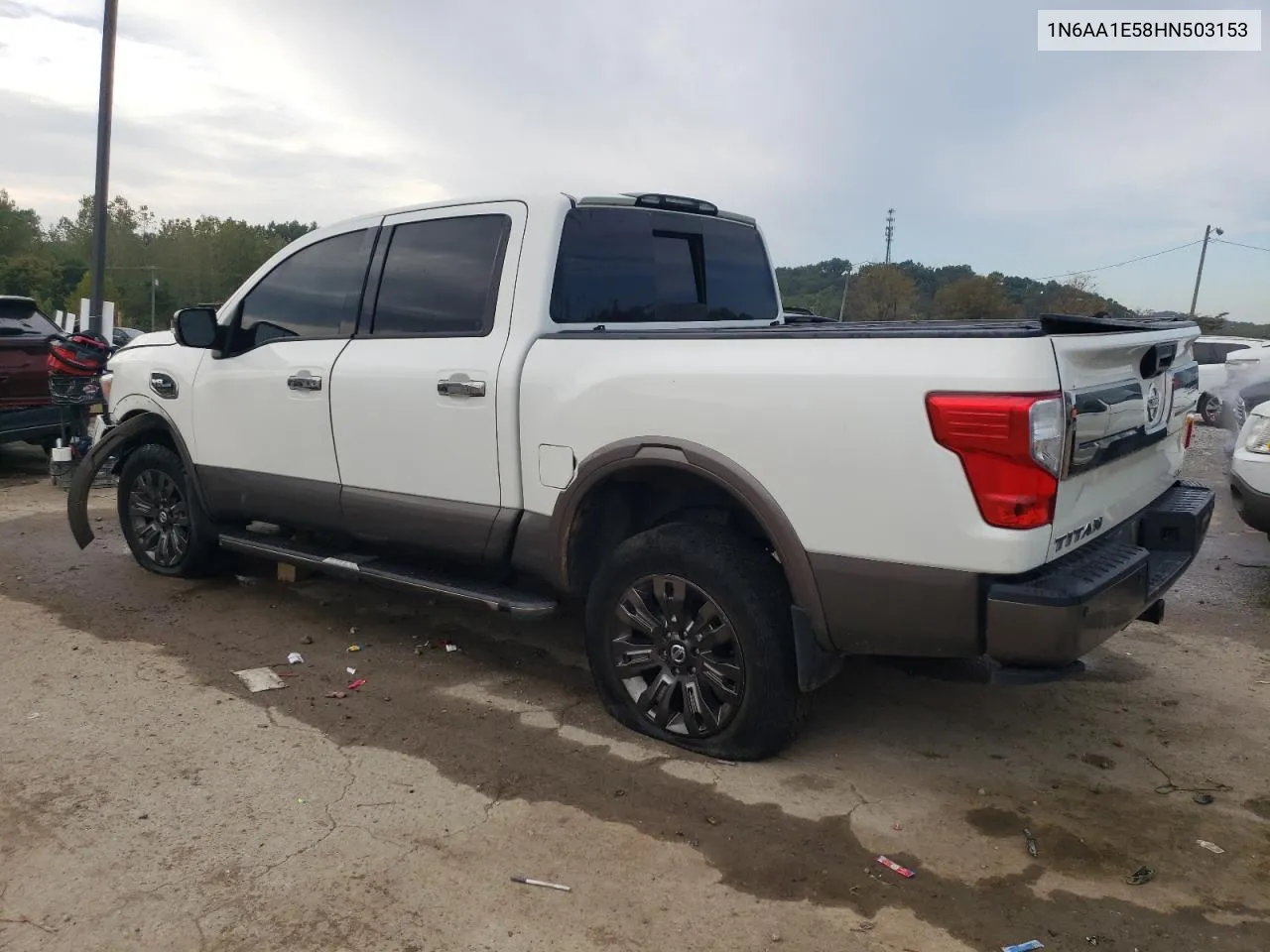 2017 Nissan Titan Sv VIN: 1N6AA1E58HN503153 Lot: 71377844