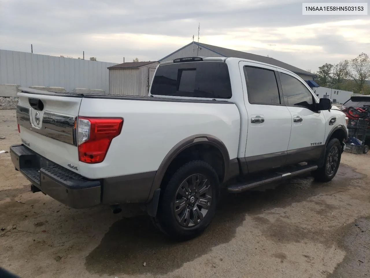 2017 Nissan Titan Sv VIN: 1N6AA1E58HN503153 Lot: 71377844