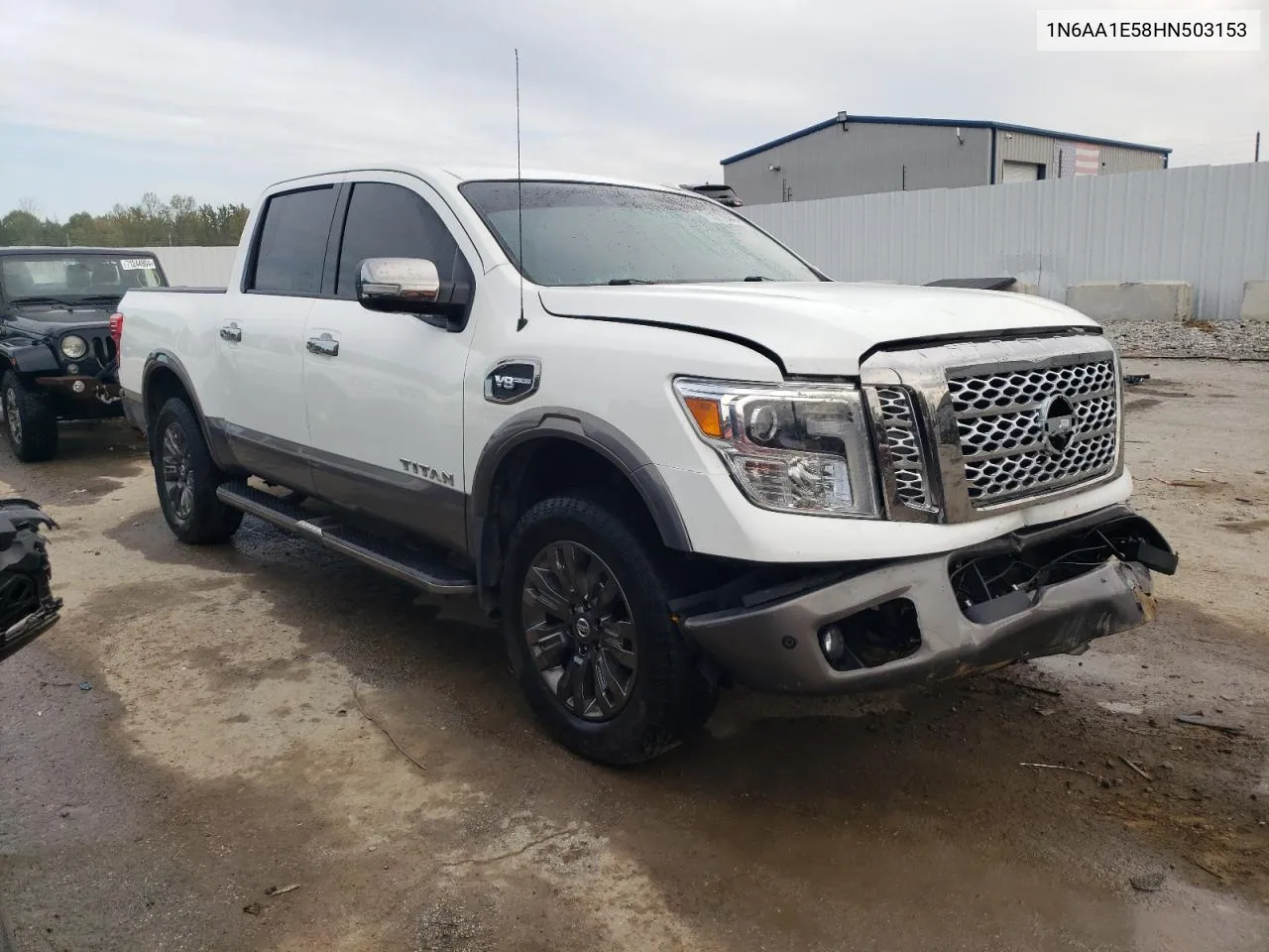 2017 Nissan Titan Sv VIN: 1N6AA1E58HN503153 Lot: 71377844