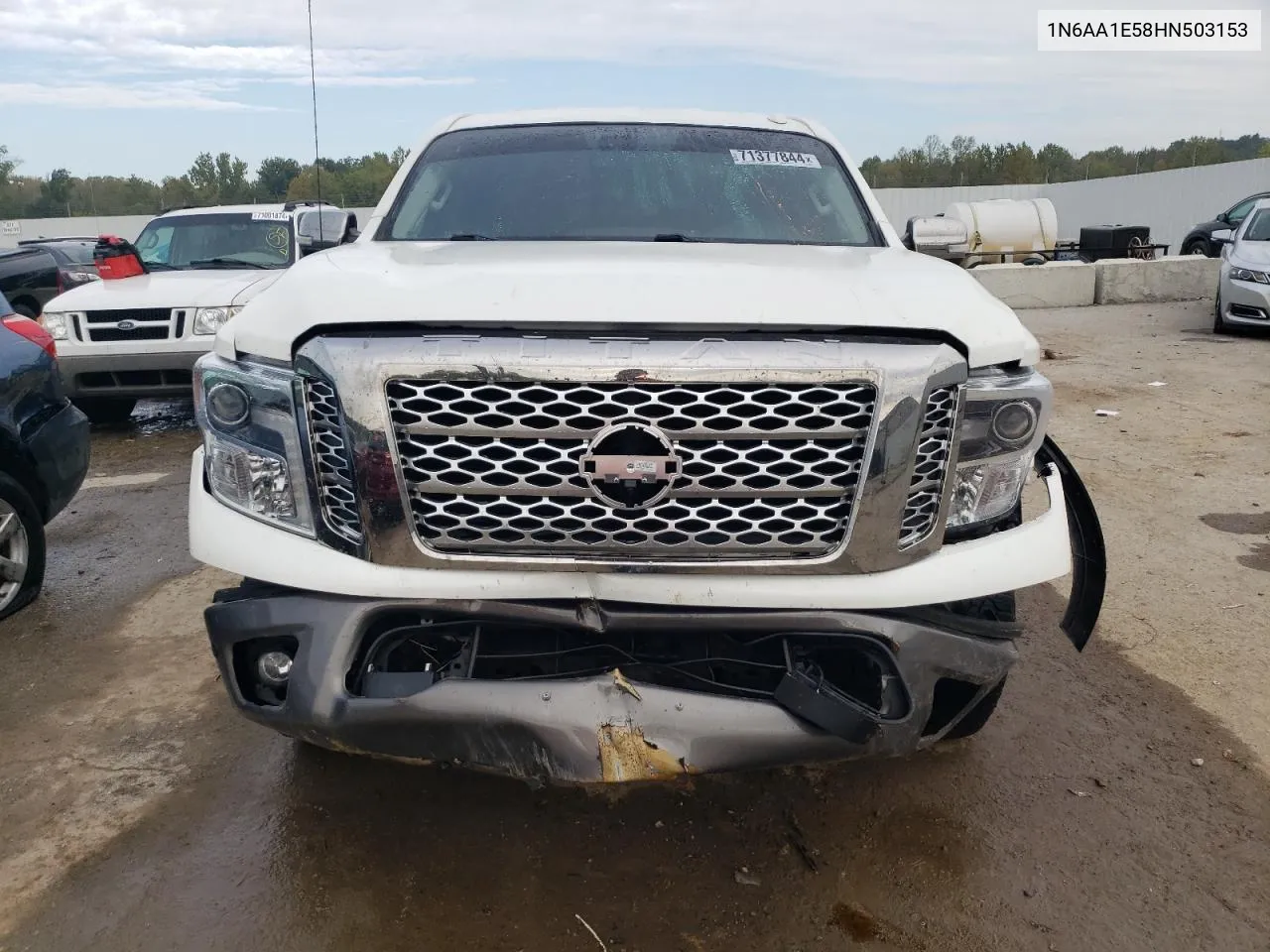 2017 Nissan Titan Sv VIN: 1N6AA1E58HN503153 Lot: 71377844