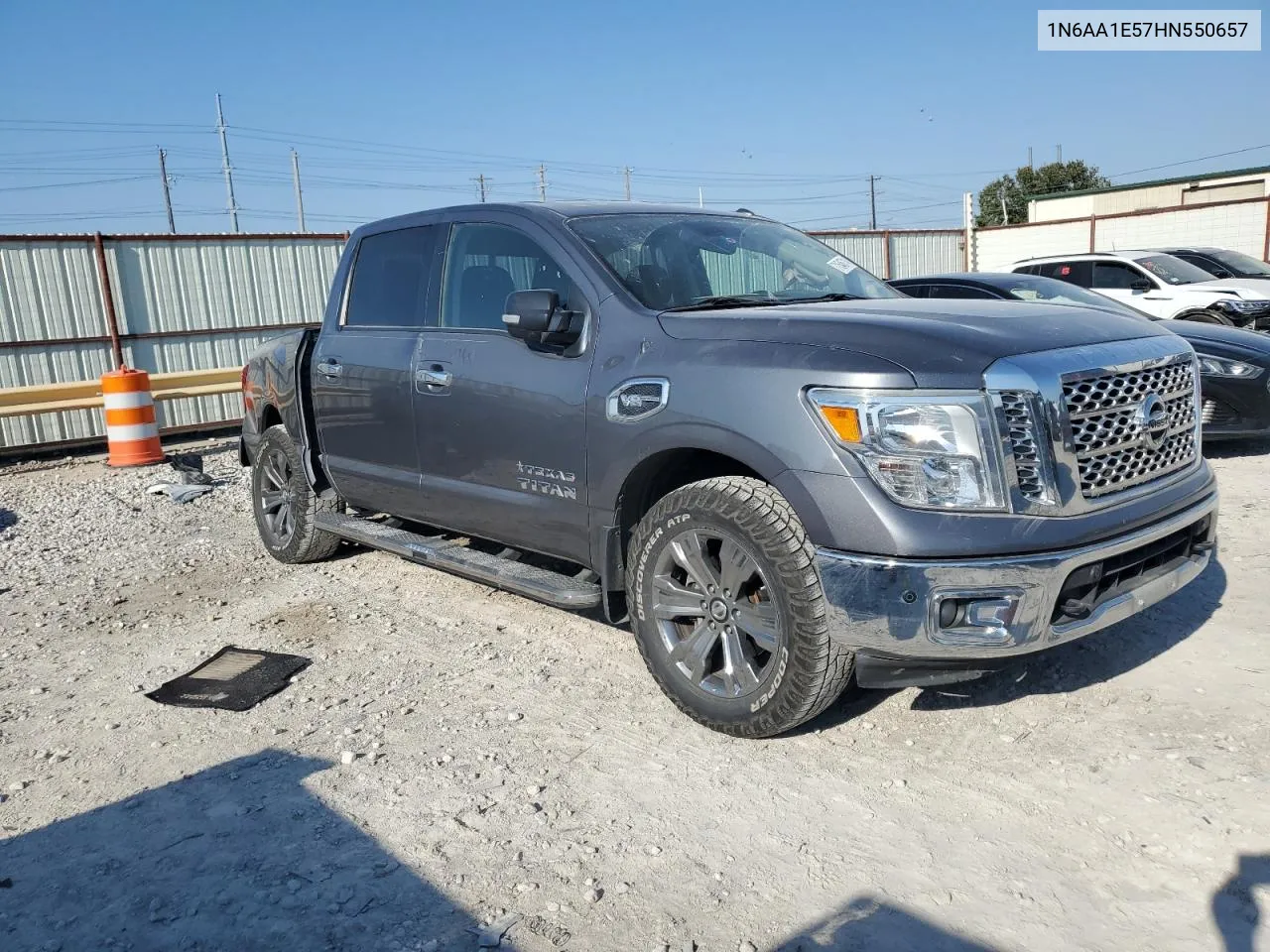 2017 Nissan Titan Sv VIN: 1N6AA1E57HN550657 Lot: 71546714