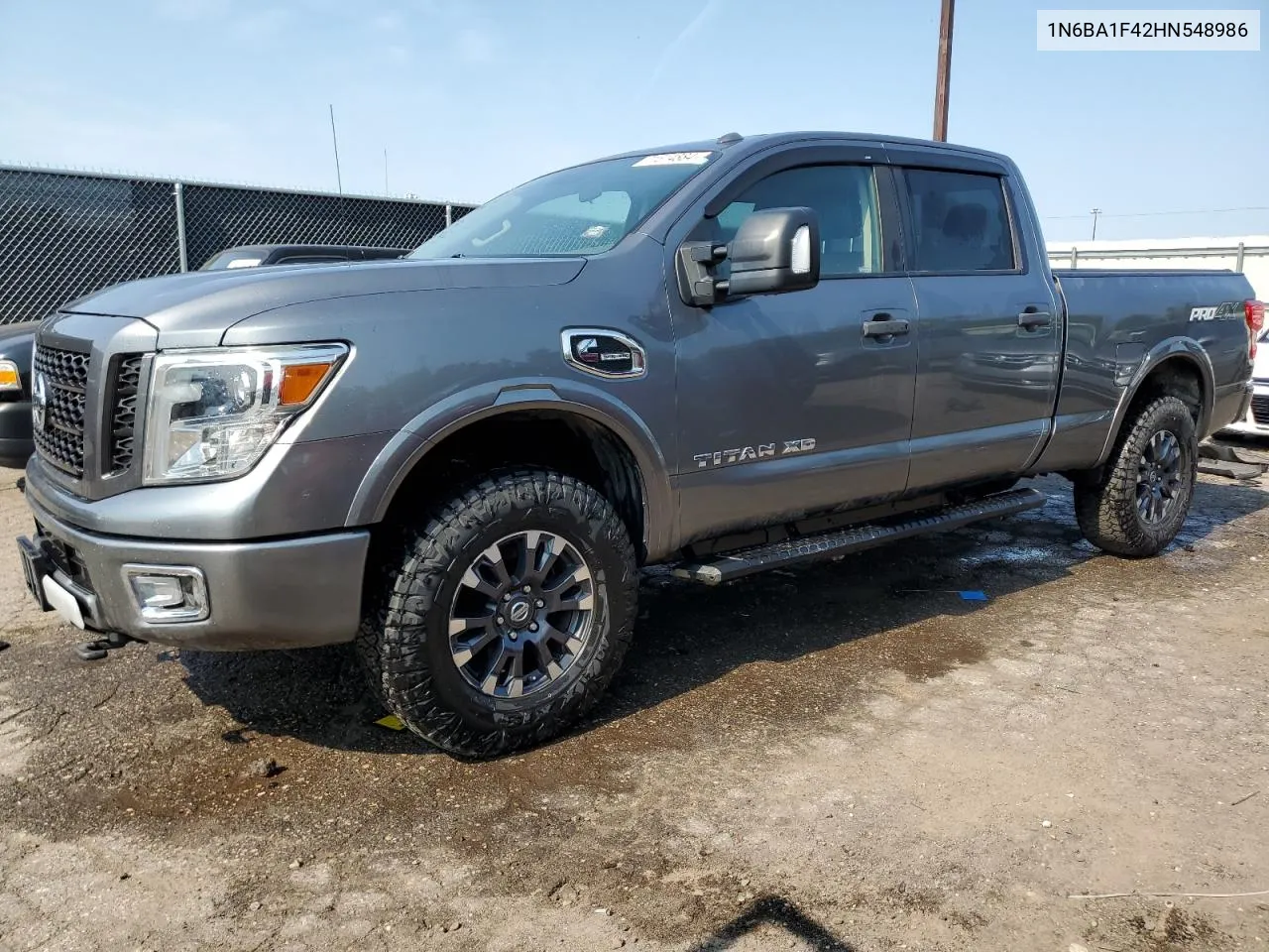 2017 Nissan Titan Xd Sl VIN: 1N6BA1F42HN548986 Lot: 71614884