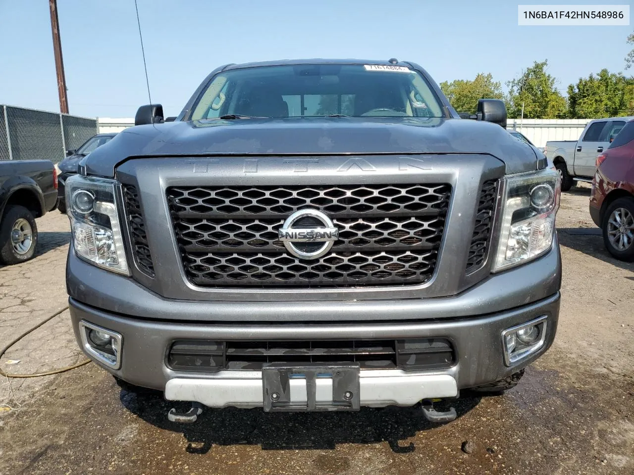 2017 Nissan Titan Xd Sl VIN: 1N6BA1F42HN548986 Lot: 71614884