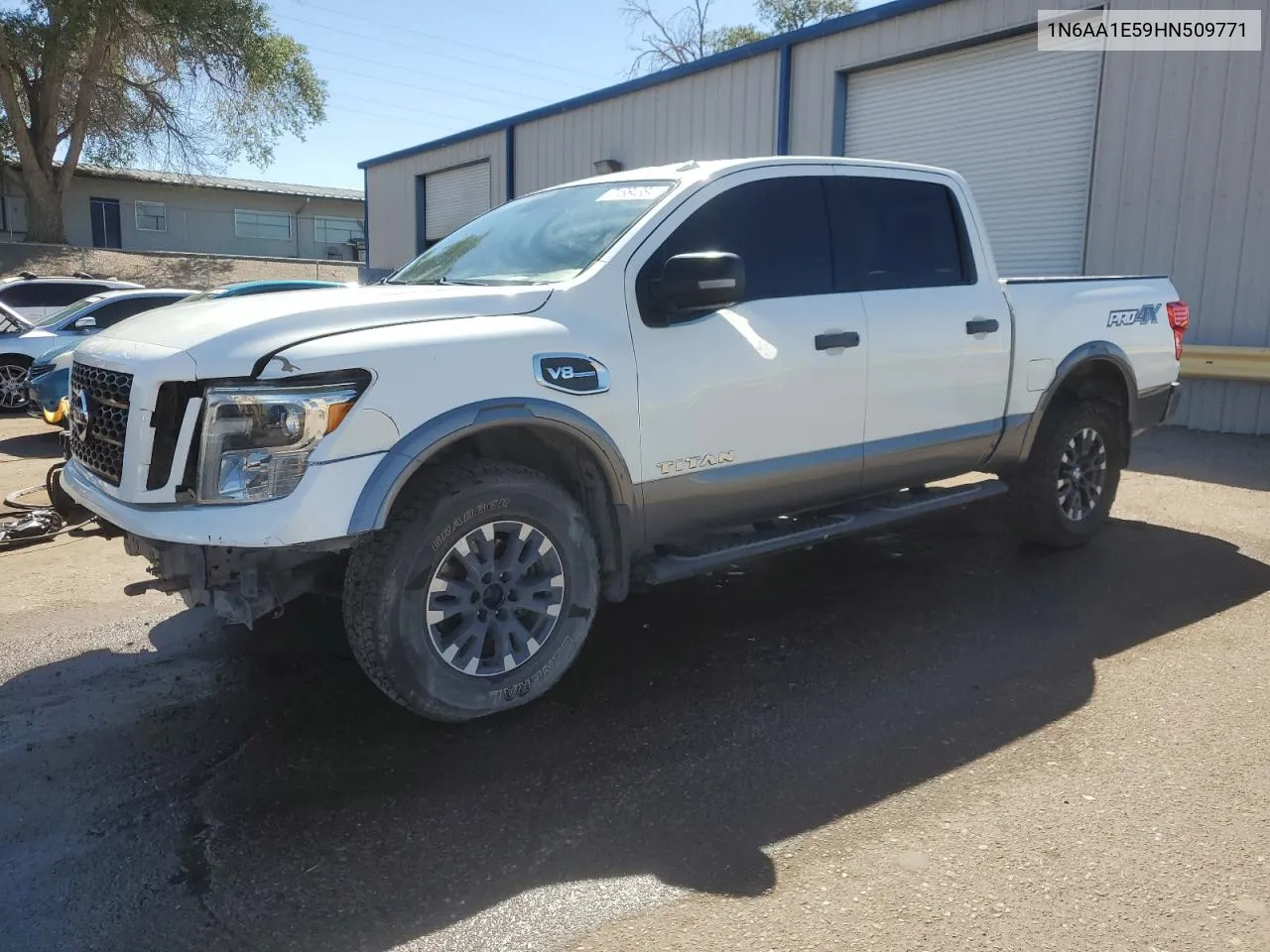 2017 Nissan Titan Sv VIN: 1N6AA1E59HN509771 Lot: 71664384