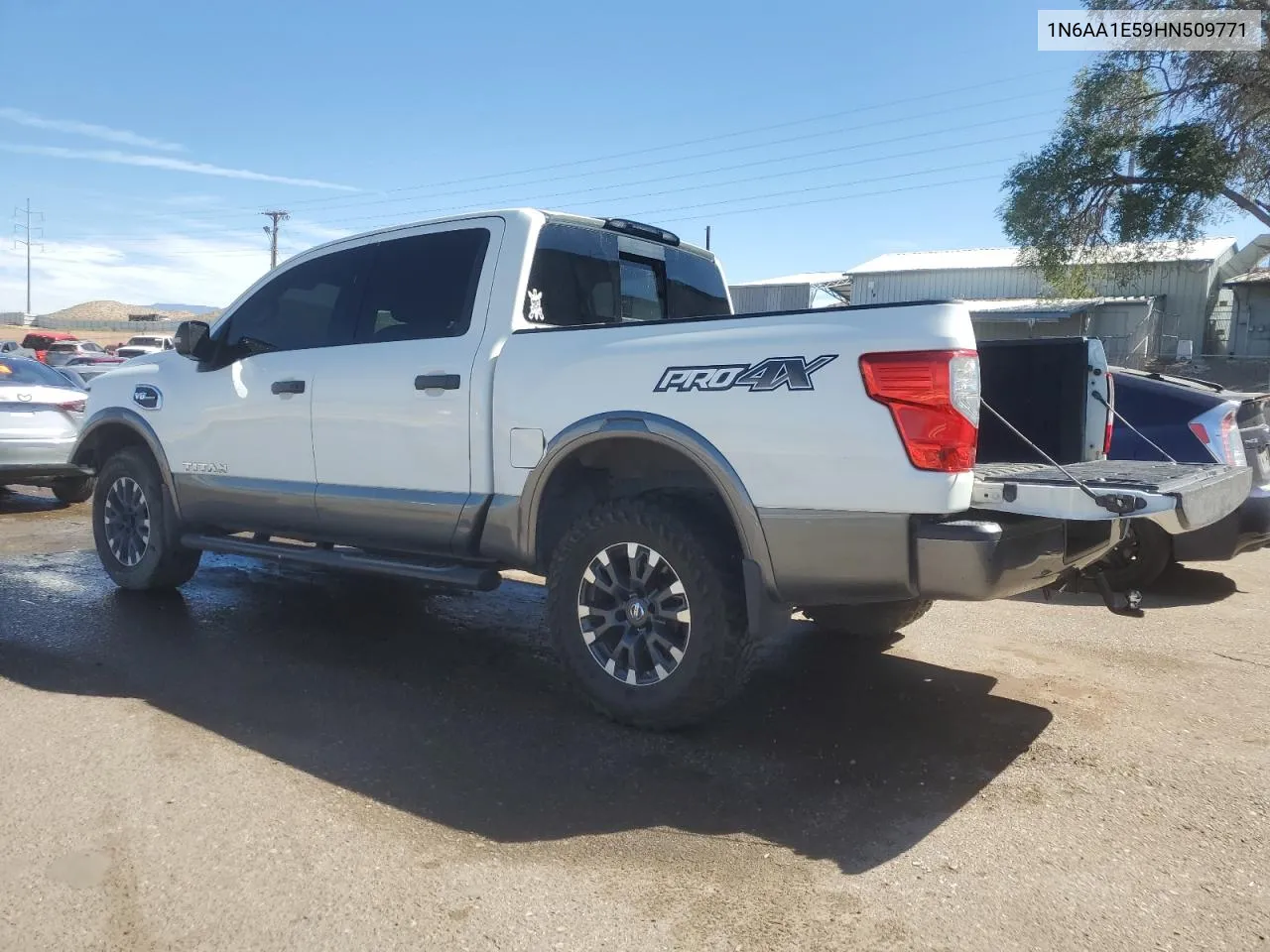 2017 Nissan Titan Sv VIN: 1N6AA1E59HN509771 Lot: 71664384