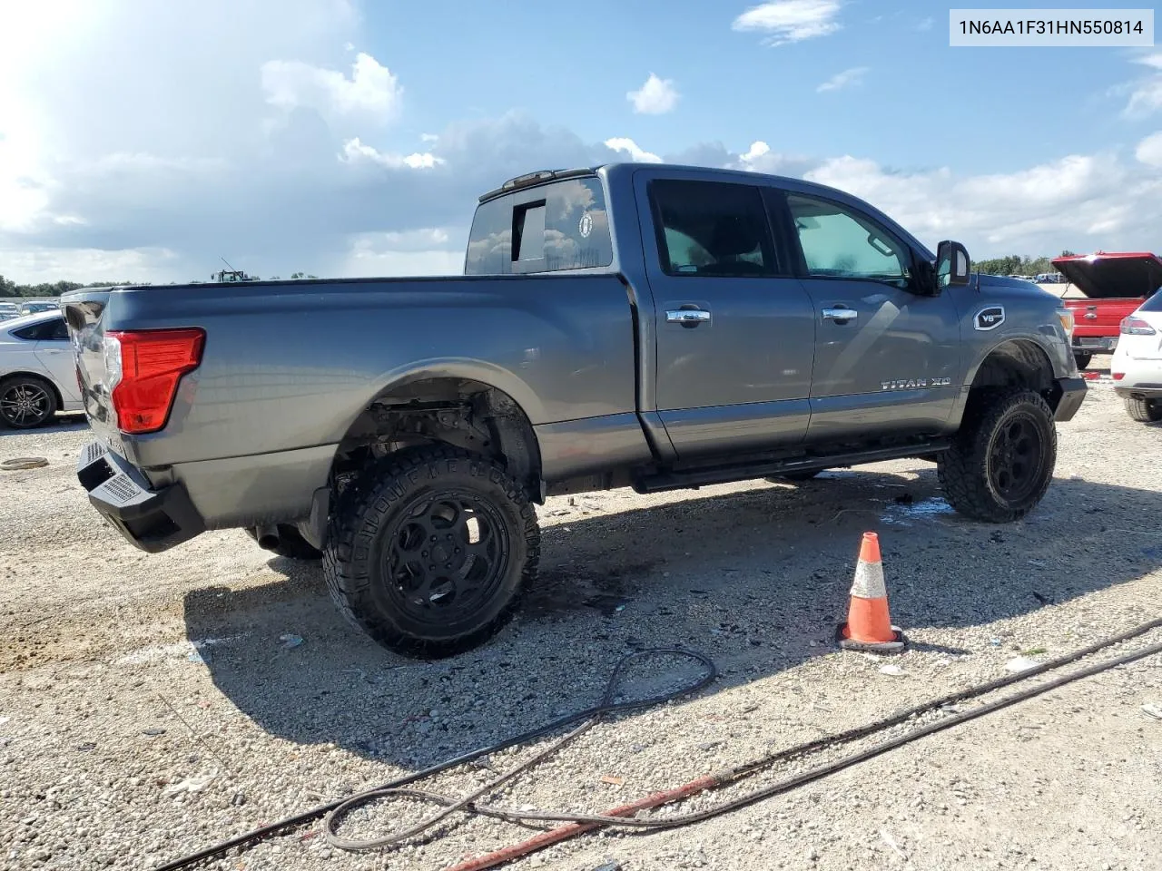 2017 Nissan Titan Xd S VIN: 1N6AA1F31HN550814 Lot: 71731124