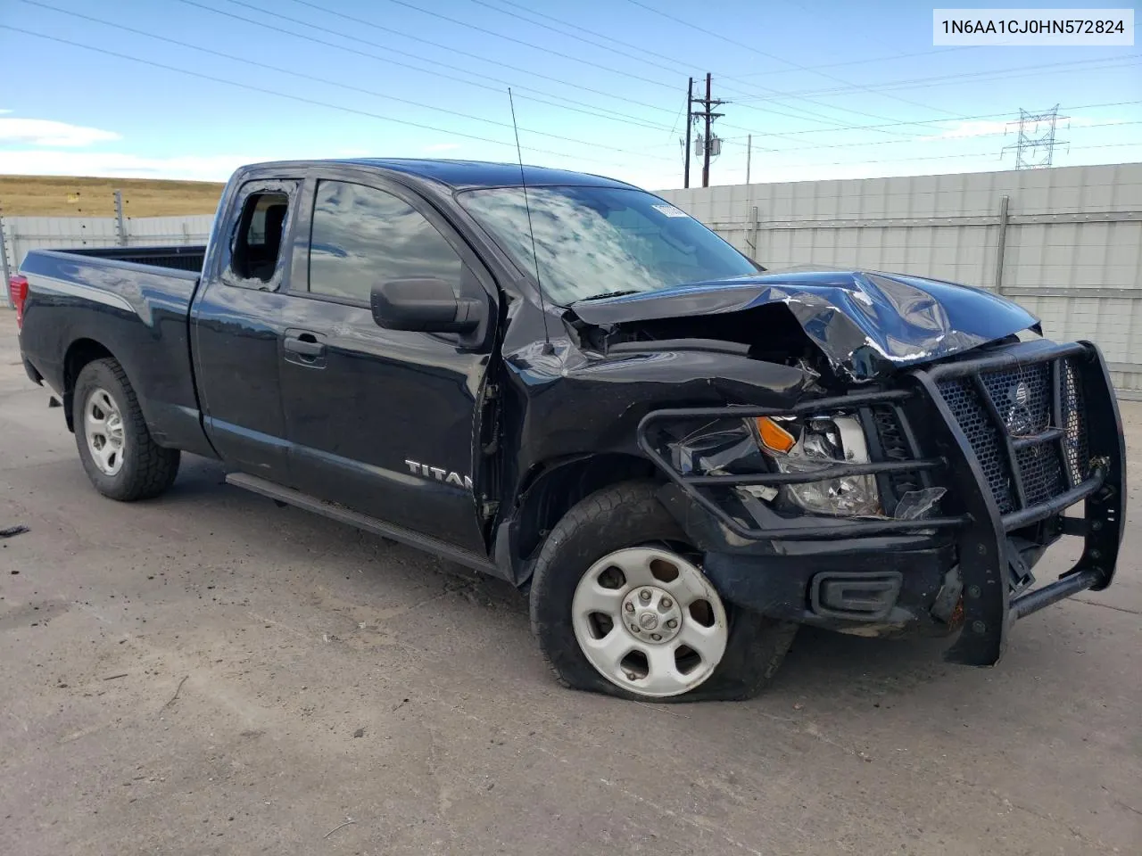 2017 Nissan Titan S VIN: 1N6AA1CJ0HN572824 Lot: 71773754