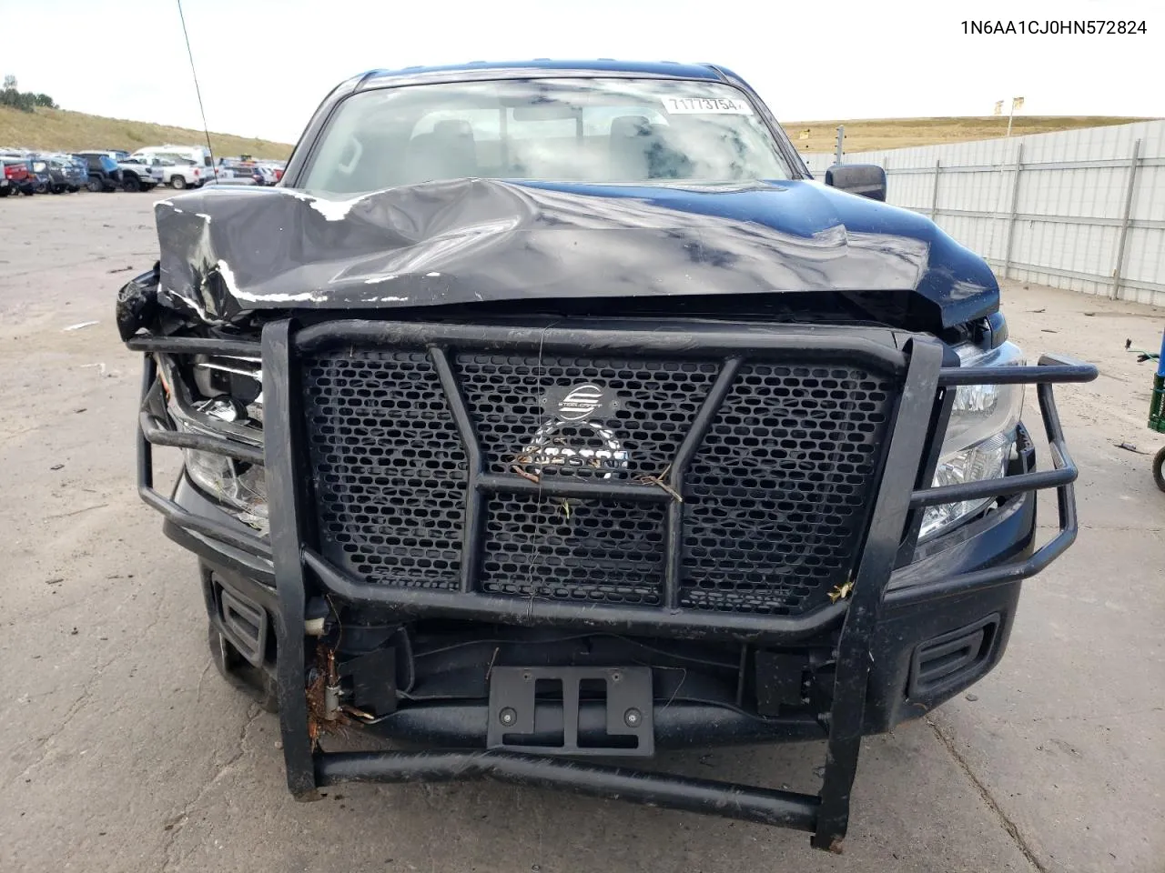 2017 Nissan Titan S VIN: 1N6AA1CJ0HN572824 Lot: 71773754