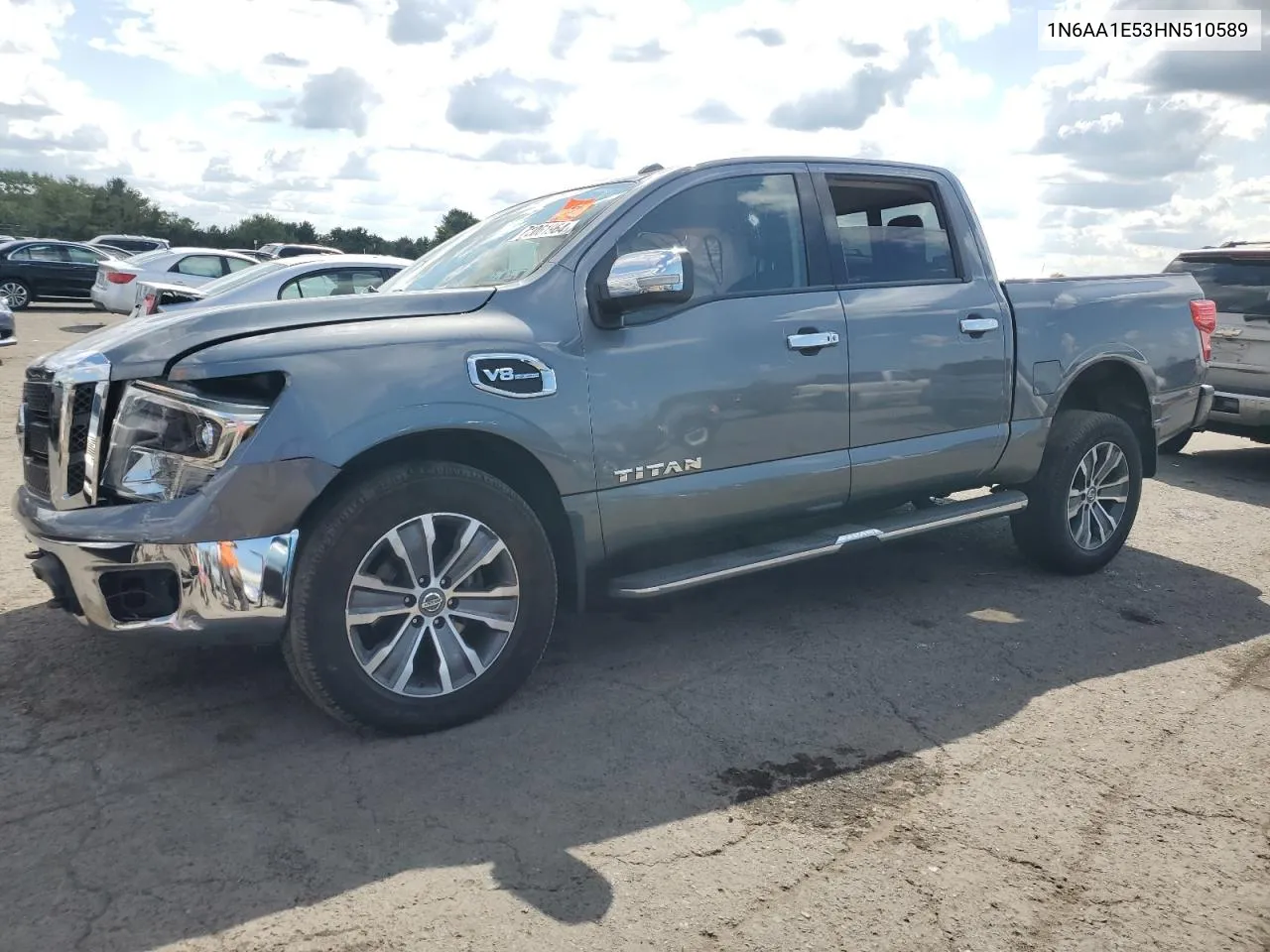 2017 Nissan Titan Sv VIN: 1N6AA1E53HN510589 Lot: 72061964