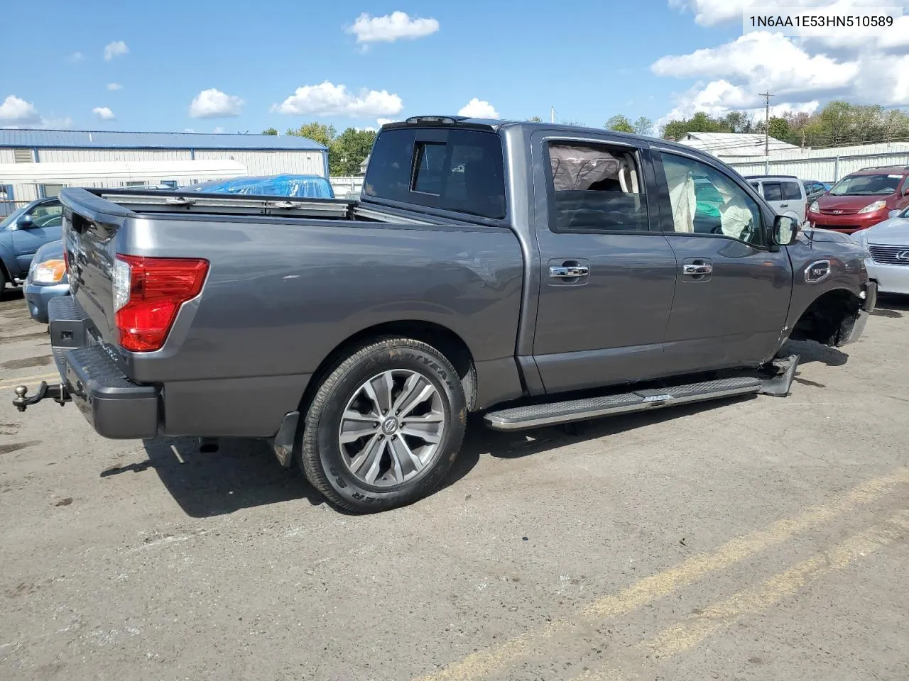 2017 Nissan Titan Sv VIN: 1N6AA1E53HN510589 Lot: 72061964