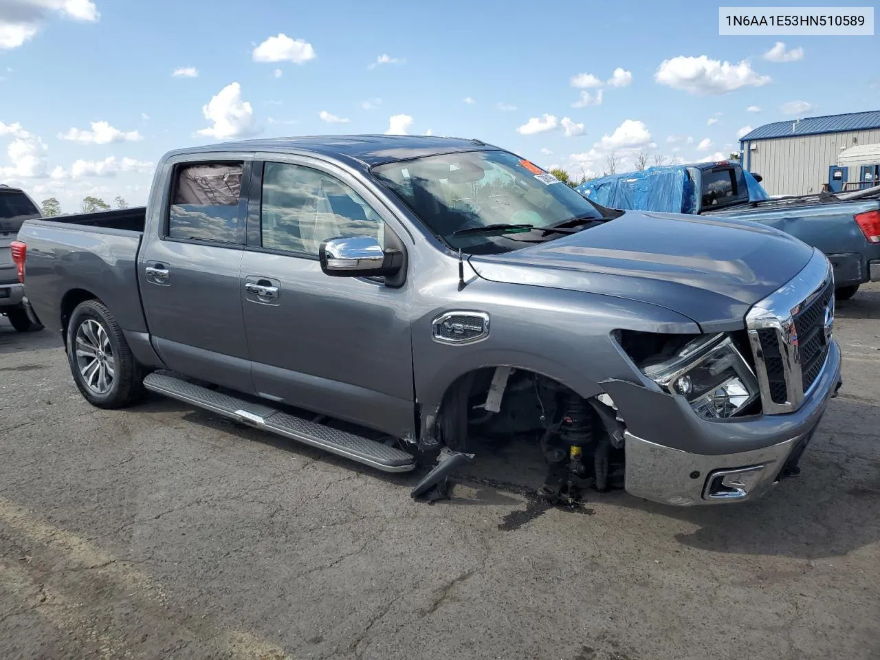 2017 Nissan Titan Sv VIN: 1N6AA1E53HN510589 Lot: 72061964