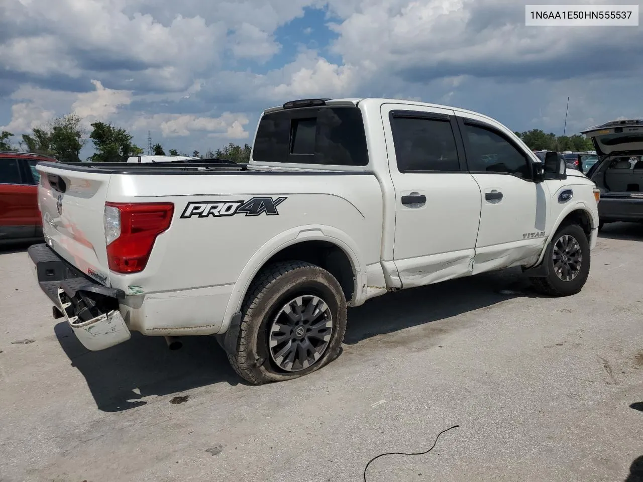 2017 Nissan Titan Sv VIN: 1N6AA1E50HN555537 Lot: 72079114