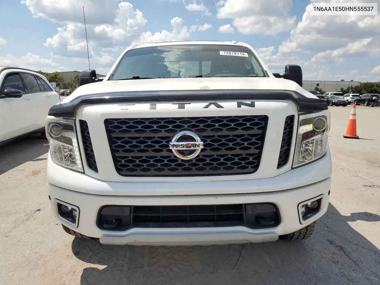 2017 Nissan Titan Sv VIN: 1N6AA1E50HN555537 Lot: 72079114