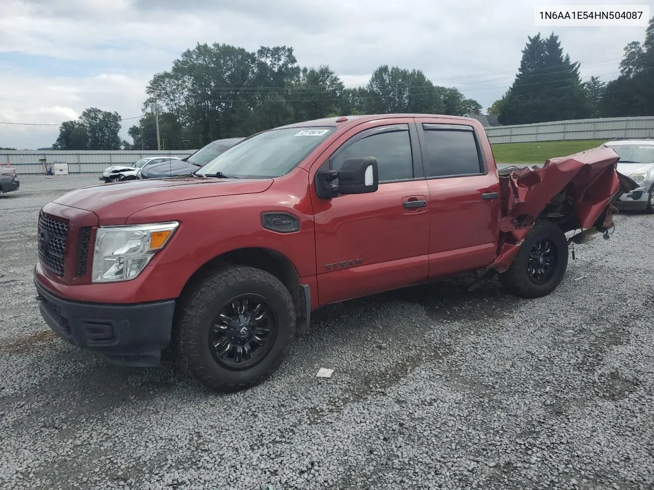 2017 Nissan Titan Sv VIN: 1N6AA1E54HN504087 Lot: 72118414