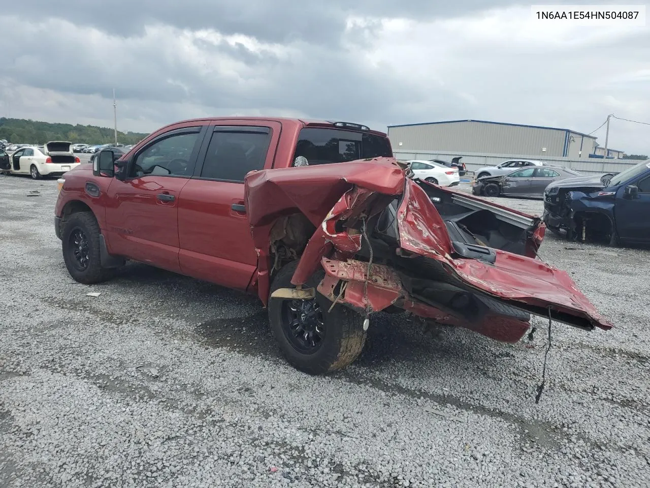 2017 Nissan Titan Sv VIN: 1N6AA1E54HN504087 Lot: 72118414