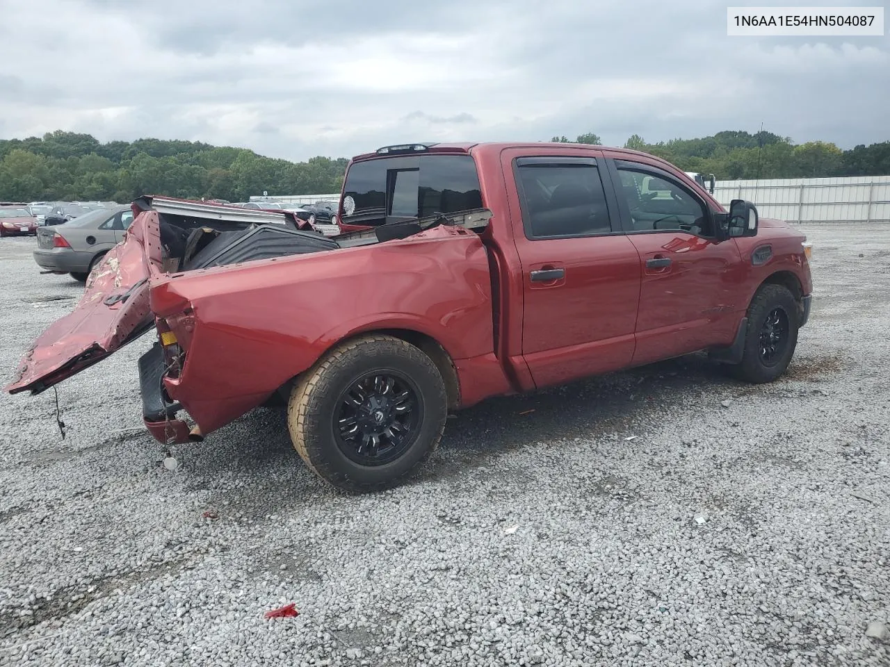 2017 Nissan Titan Sv VIN: 1N6AA1E54HN504087 Lot: 72118414