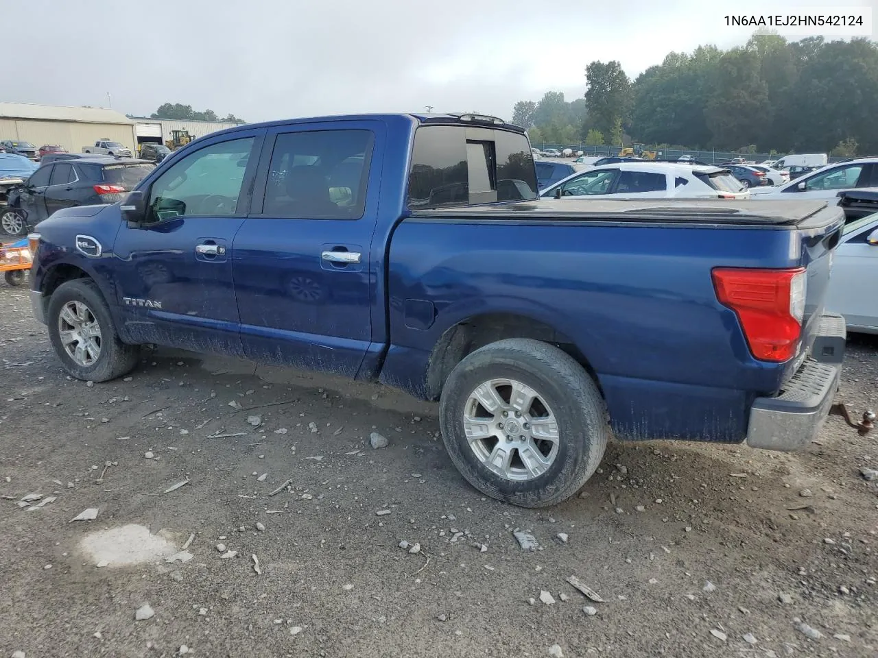 2017 Nissan Titan S VIN: 1N6AA1EJ2HN542124 Lot: 72707194