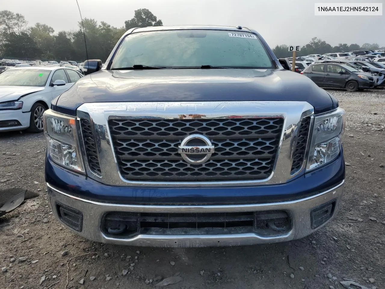 1N6AA1EJ2HN542124 2017 Nissan Titan S