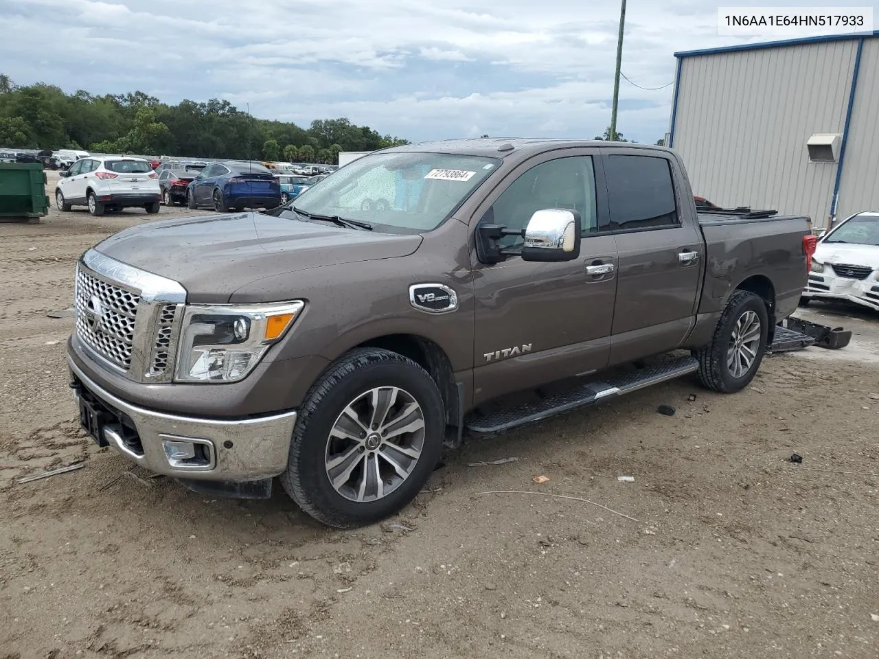 2017 Nissan Titan Sv VIN: 1N6AA1E64HN517933 Lot: 72793864