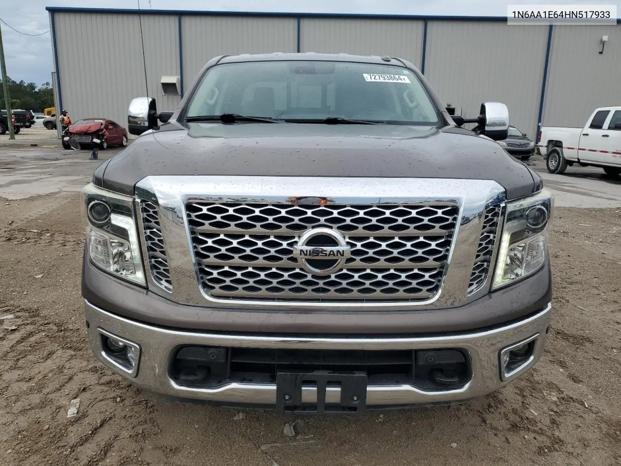 2017 Nissan Titan Sv VIN: 1N6AA1E64HN517933 Lot: 72793864