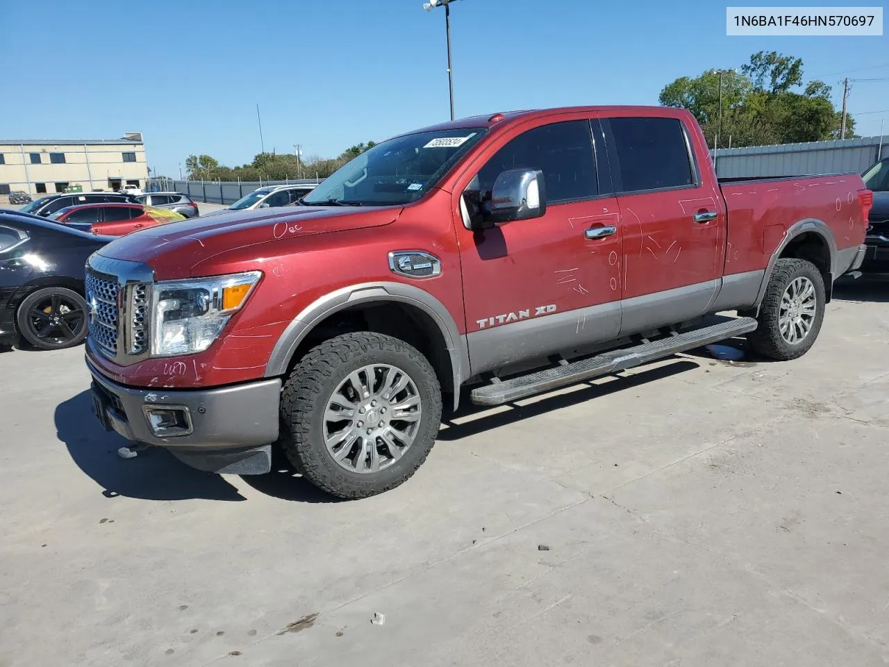 2017 Nissan Titan Xd Sl VIN: 1N6BA1F46HN570697 Lot: 73503524