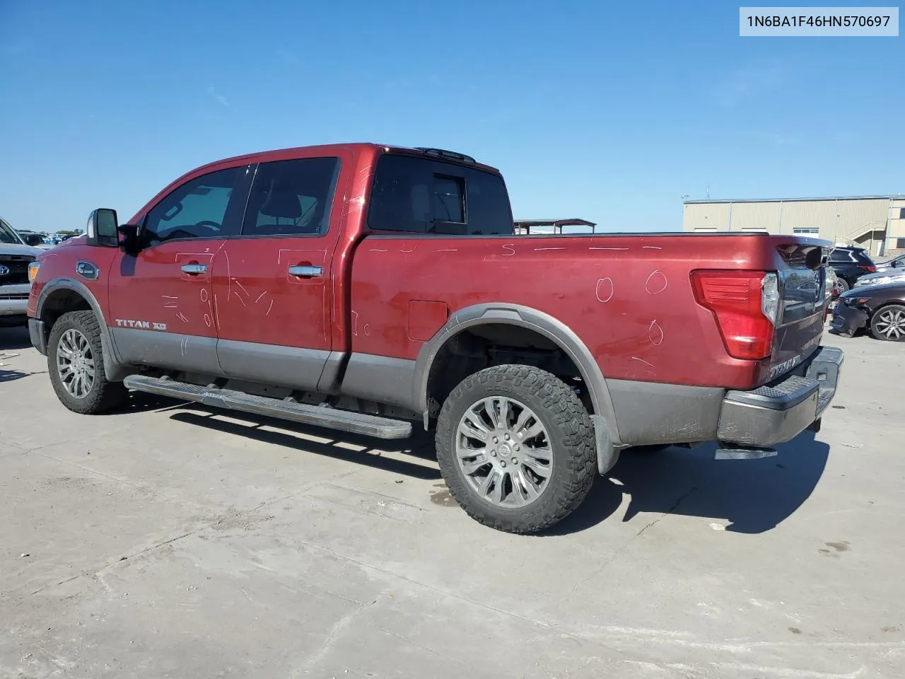 1N6BA1F46HN570697 2017 Nissan Titan Xd Sl