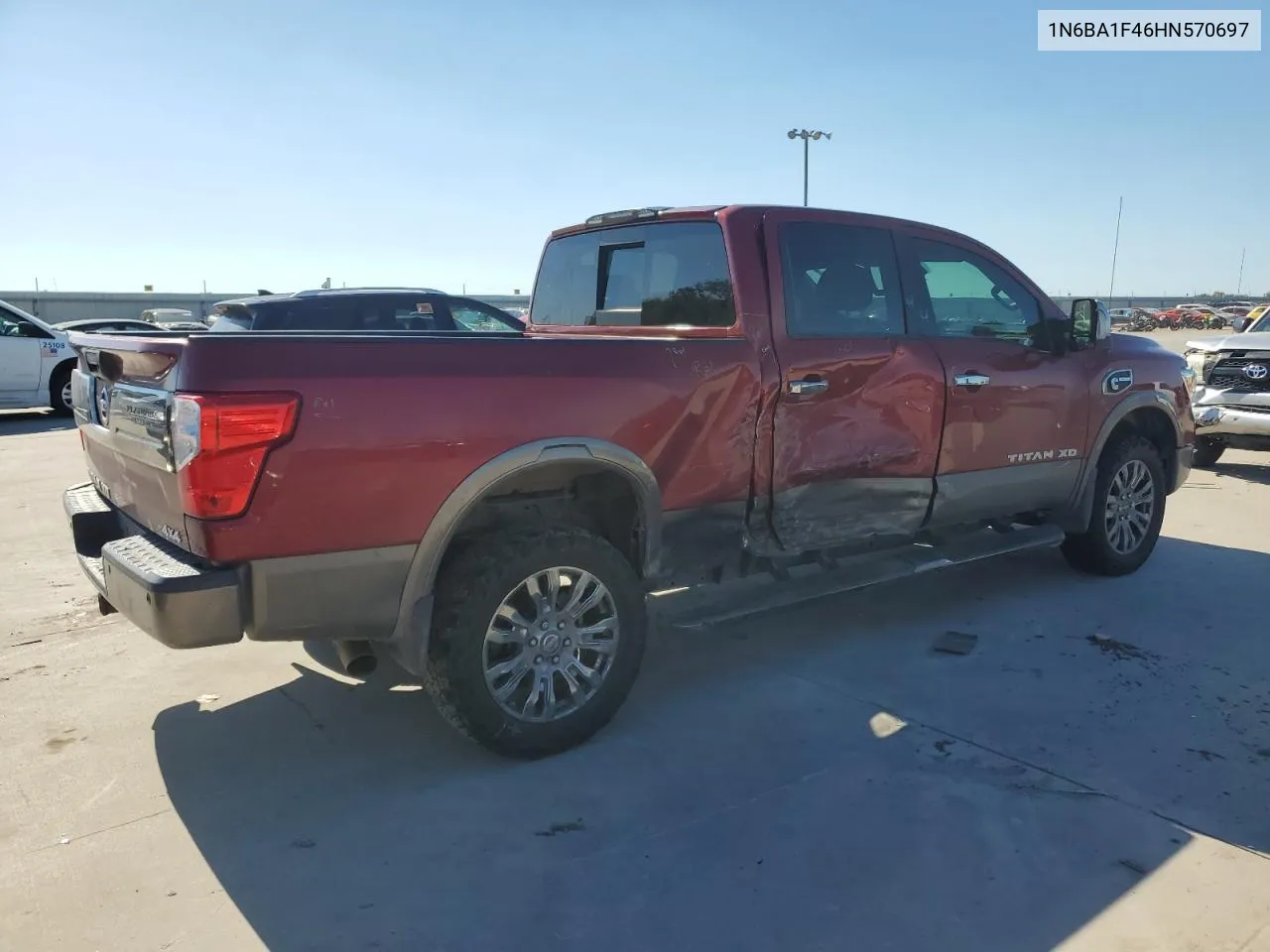 2017 Nissan Titan Xd Sl VIN: 1N6BA1F46HN570697 Lot: 73503524