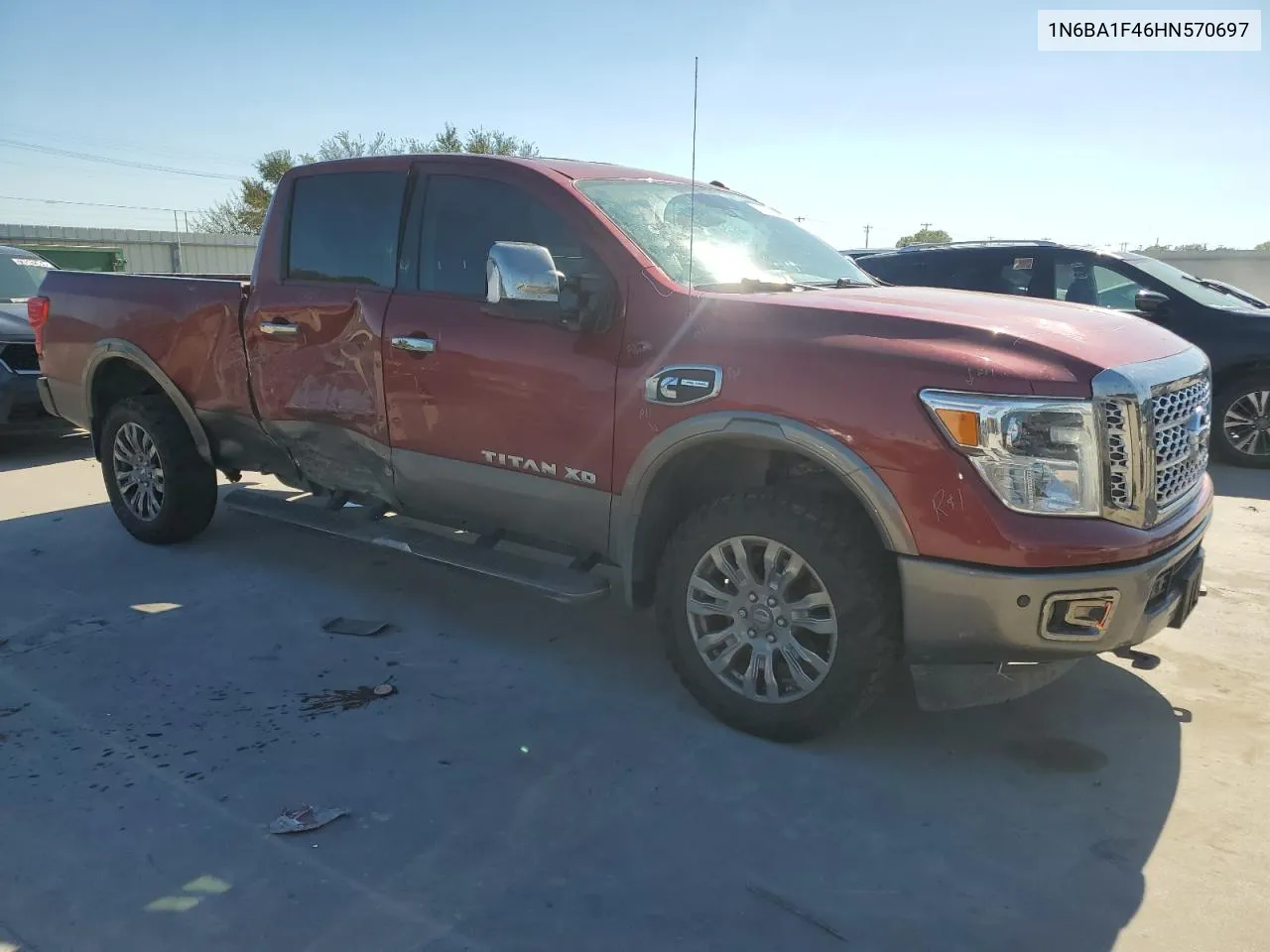 1N6BA1F46HN570697 2017 Nissan Titan Xd Sl