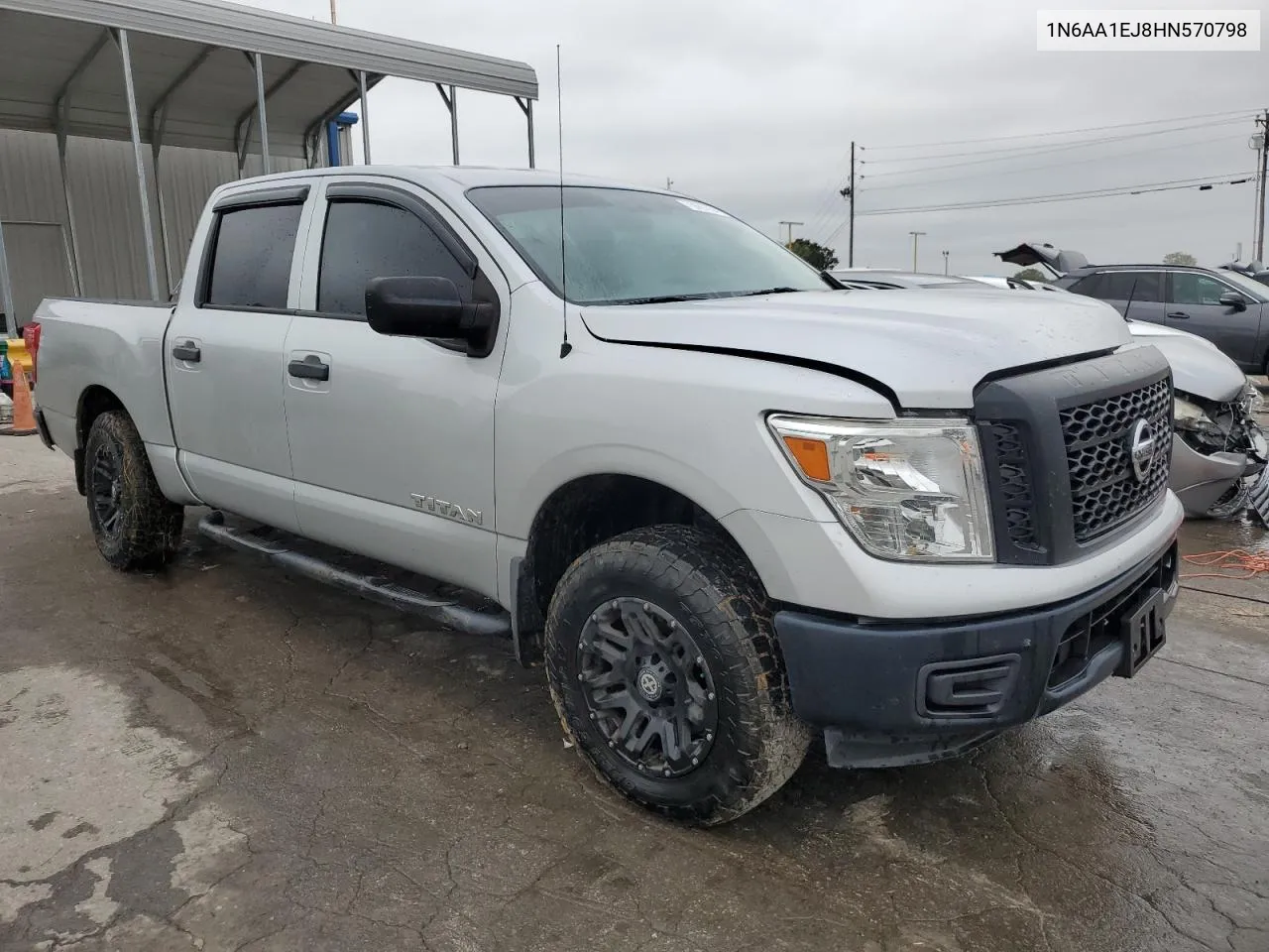 2017 Nissan Titan S VIN: 1N6AA1EJ8HN570798 Lot: 73697654