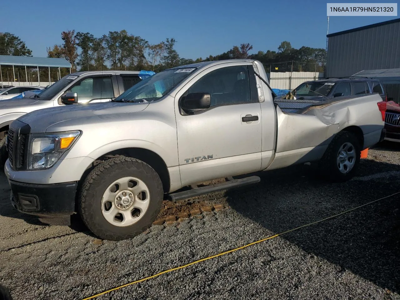 2017 Nissan Titan S VIN: 1N6AA1R79HN521320 Lot: 73871834