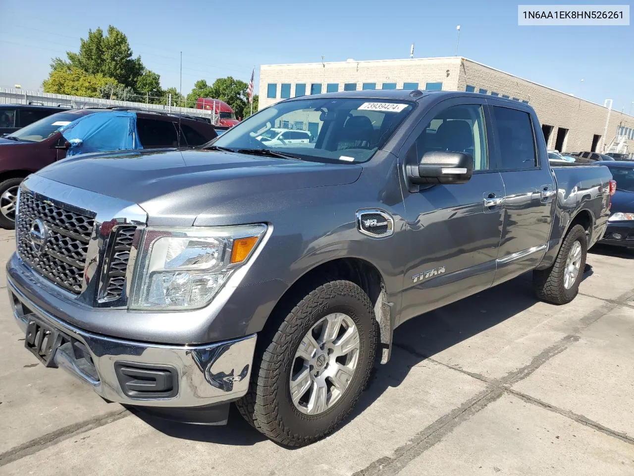 2017 Nissan Titan S VIN: 1N6AA1EK8HN526261 Lot: 73939424