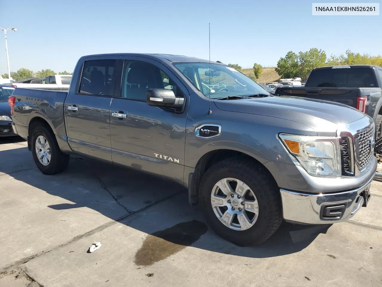 2017 Nissan Titan S VIN: 1N6AA1EK8HN526261 Lot: 73939424