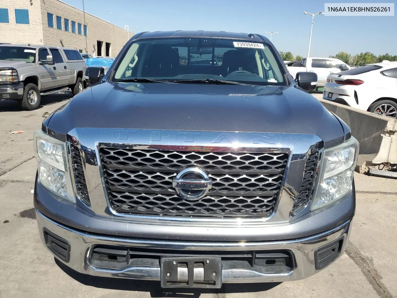 2017 Nissan Titan S VIN: 1N6AA1EK8HN526261 Lot: 73939424