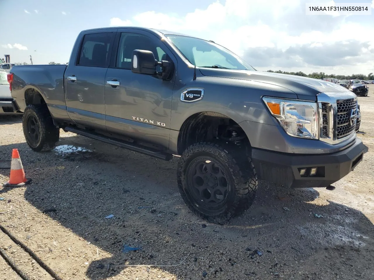 1N6AA1F31HN550814 2017 Nissan Titan Xd S