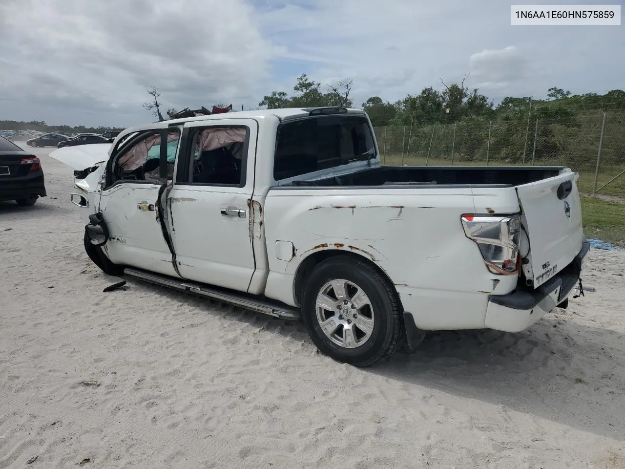 2017 Nissan Titan Sv VIN: 1N6AA1E60HN575859 Lot: 74289144