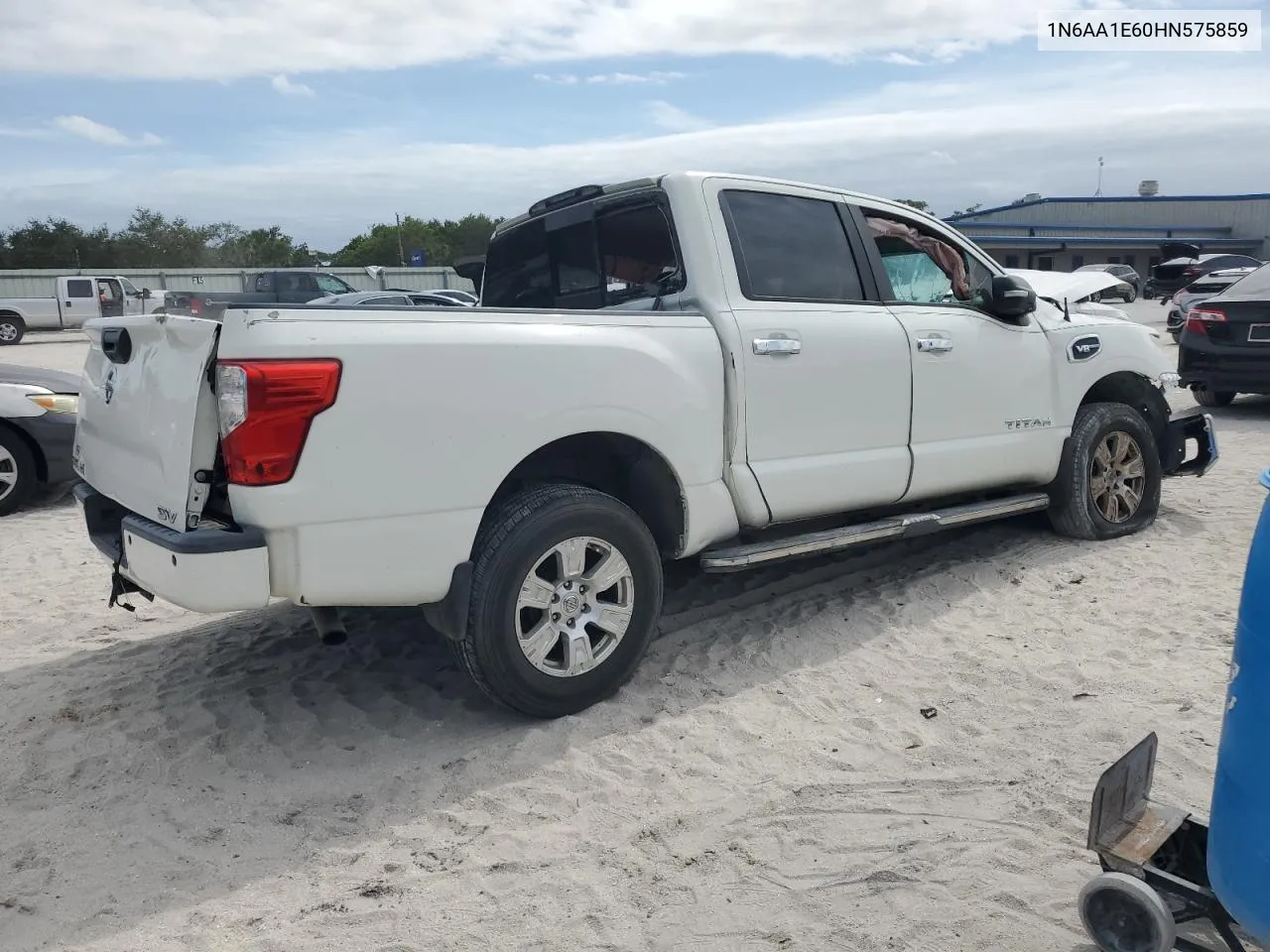 2017 Nissan Titan Sv VIN: 1N6AA1E60HN575859 Lot: 74289144