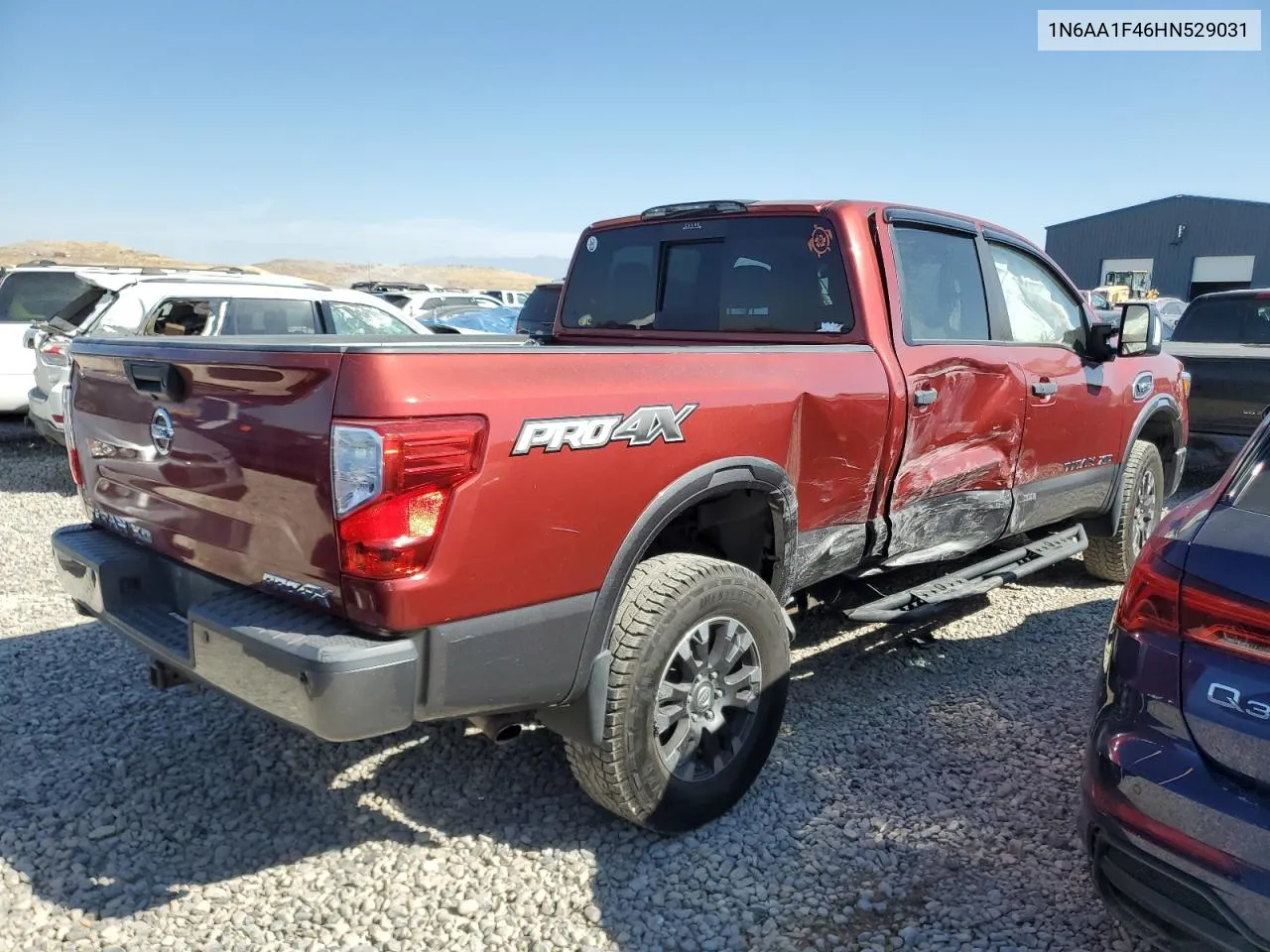 2017 Nissan Titan Xd Sl VIN: 1N6AA1F46HN529031 Lot: 74314094