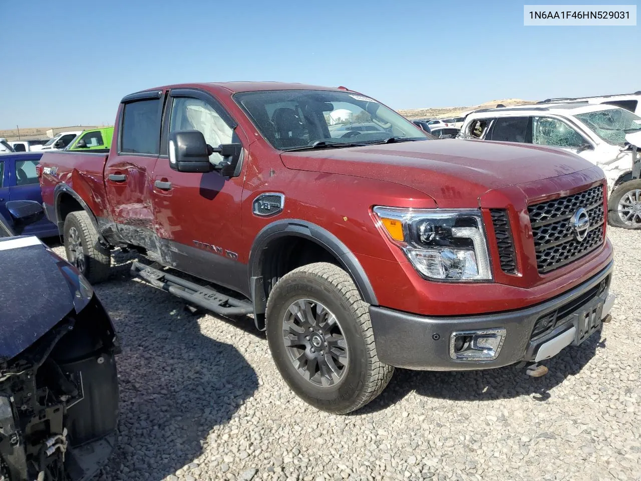 2017 Nissan Titan Xd Sl VIN: 1N6AA1F46HN529031 Lot: 74314094