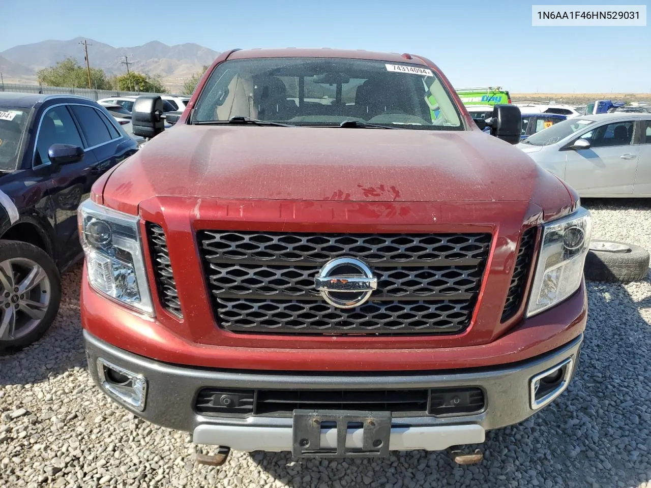 2017 Nissan Titan Xd Sl VIN: 1N6AA1F46HN529031 Lot: 74314094