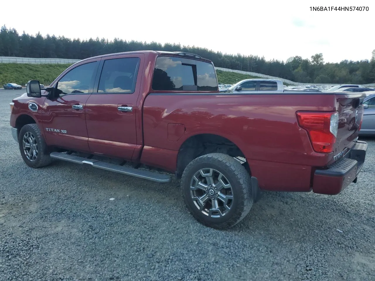 2017 Nissan Titan Xd Sl VIN: 1N6BA1F44HN574070 Lot: 74772404