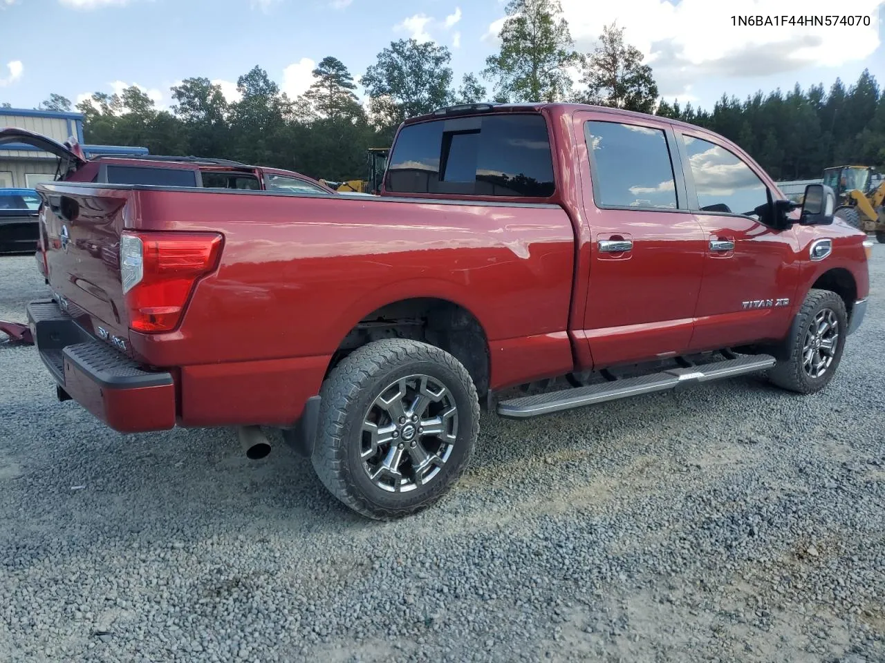 2017 Nissan Titan Xd Sl VIN: 1N6BA1F44HN574070 Lot: 74772404