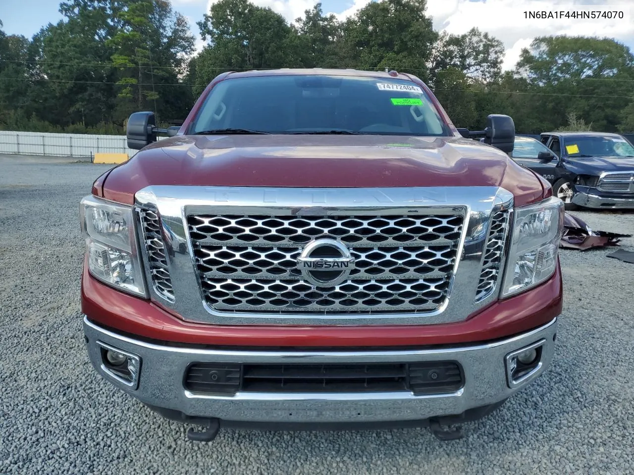 1N6BA1F44HN574070 2017 Nissan Titan Xd Sl