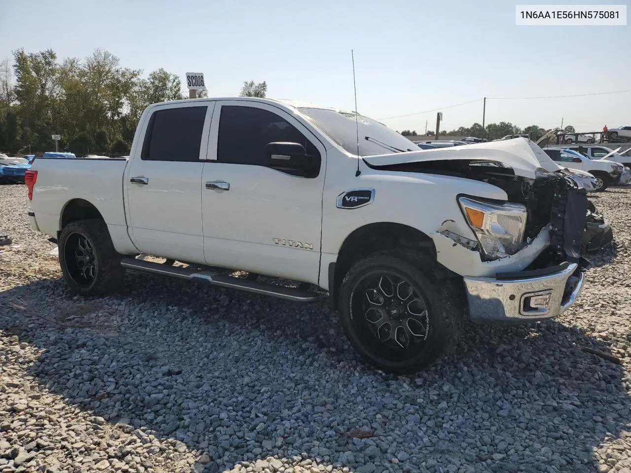 2017 Nissan Titan Sv VIN: 1N6AA1E56HN575081 Lot: 74924124