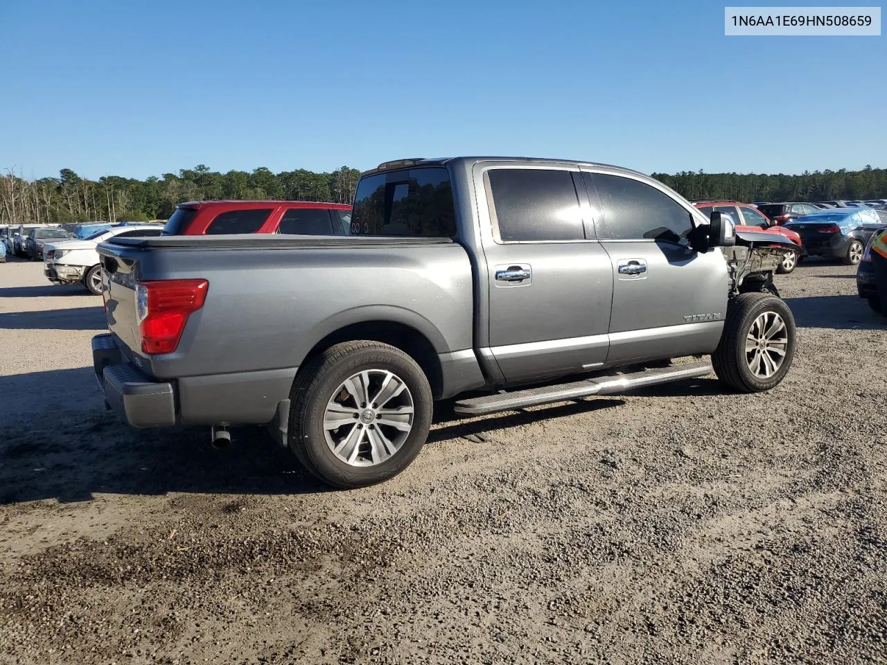 2017 Nissan Titan Sv VIN: 1N6AA1E69HN508659 Lot: 74975314