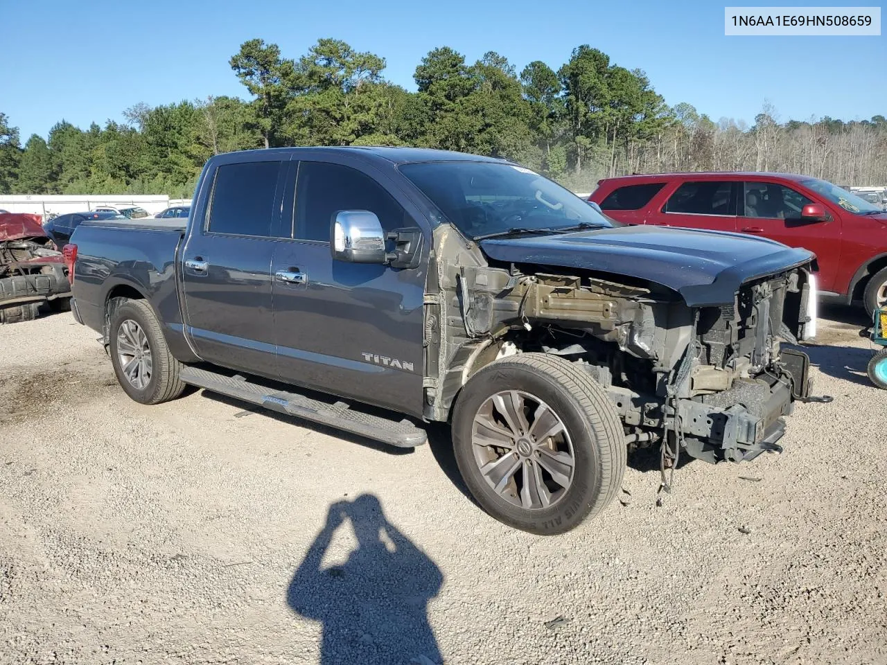 2017 Nissan Titan Sv VIN: 1N6AA1E69HN508659 Lot: 74975314