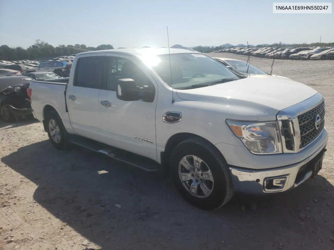 2017 Nissan Titan Sv VIN: 1N6AA1E69HN550247 Lot: 75283144