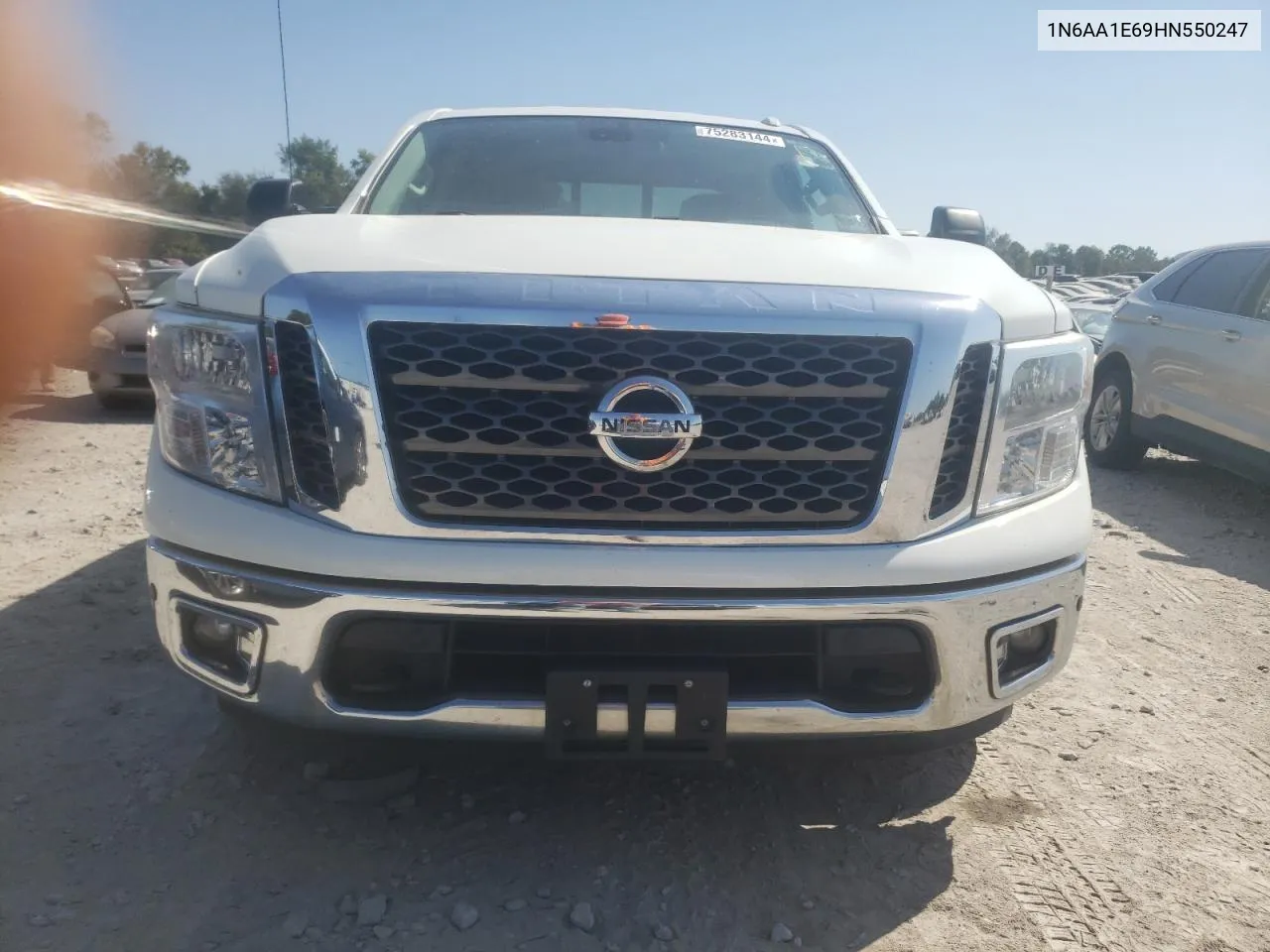 2017 Nissan Titan Sv VIN: 1N6AA1E69HN550247 Lot: 75283144