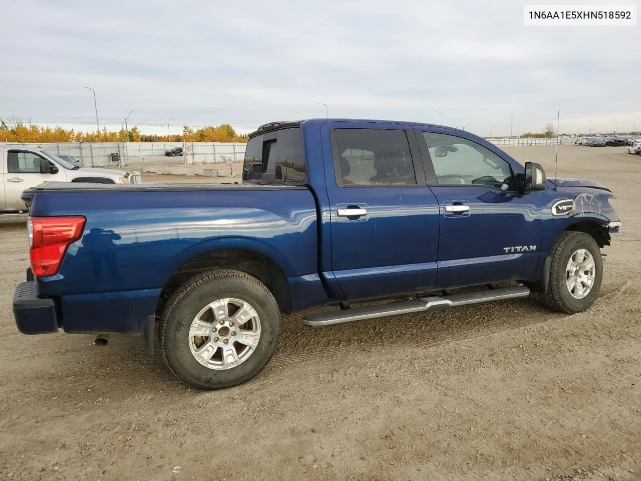 2017 Nissan Titan Sv VIN: 1N6AA1E5XHN518592 Lot: 75330954